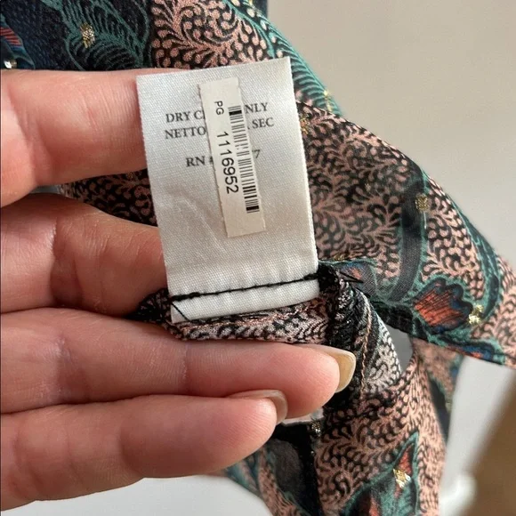 Ulla Johnson Marilyn Top Coral Floral - Picture 5 of 11